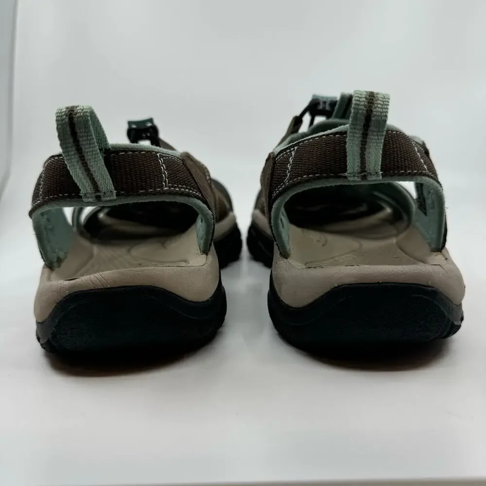 KEEN Women's Newport H2 closed toe hiking sandals in brown womens 10